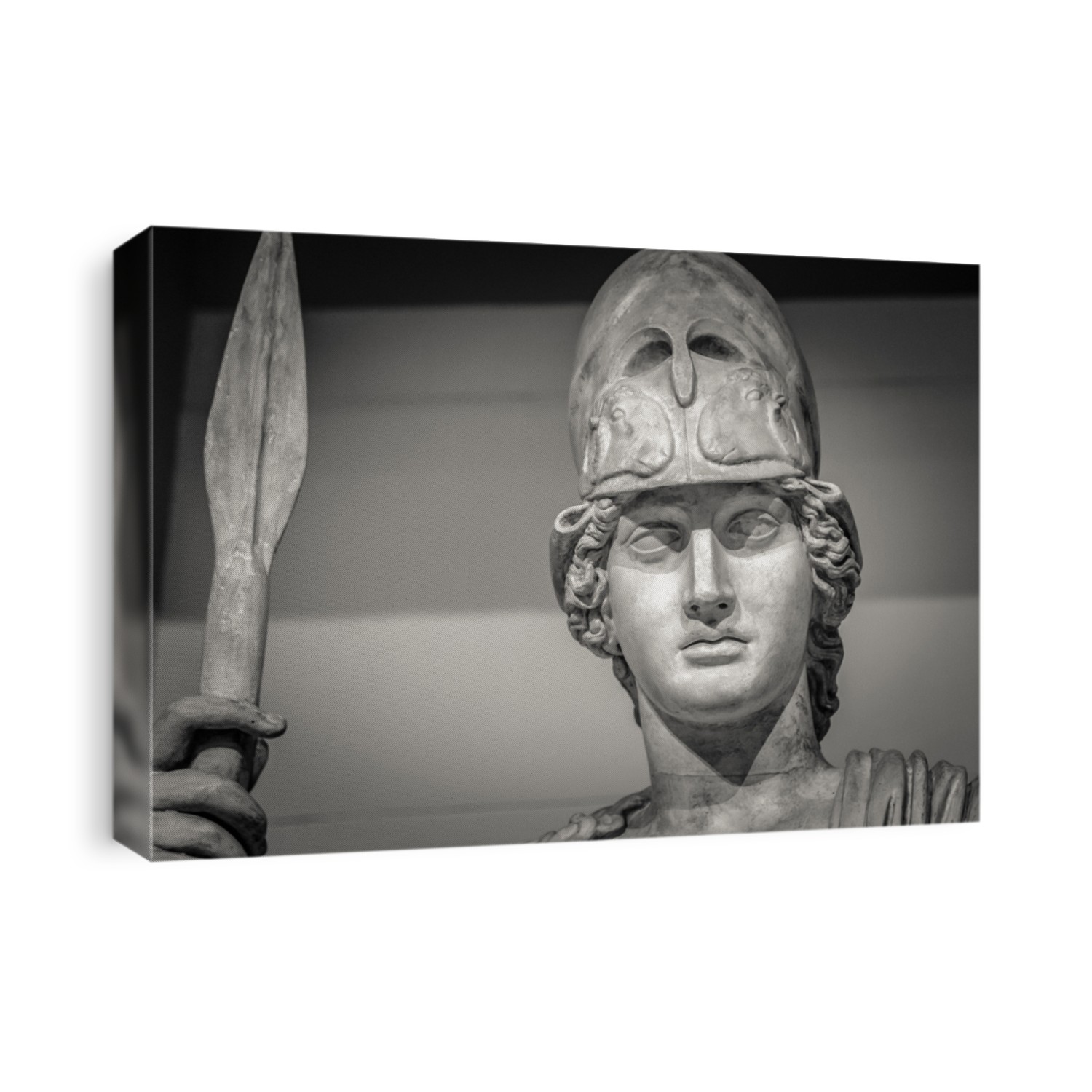 Greek statue of goddess Athena