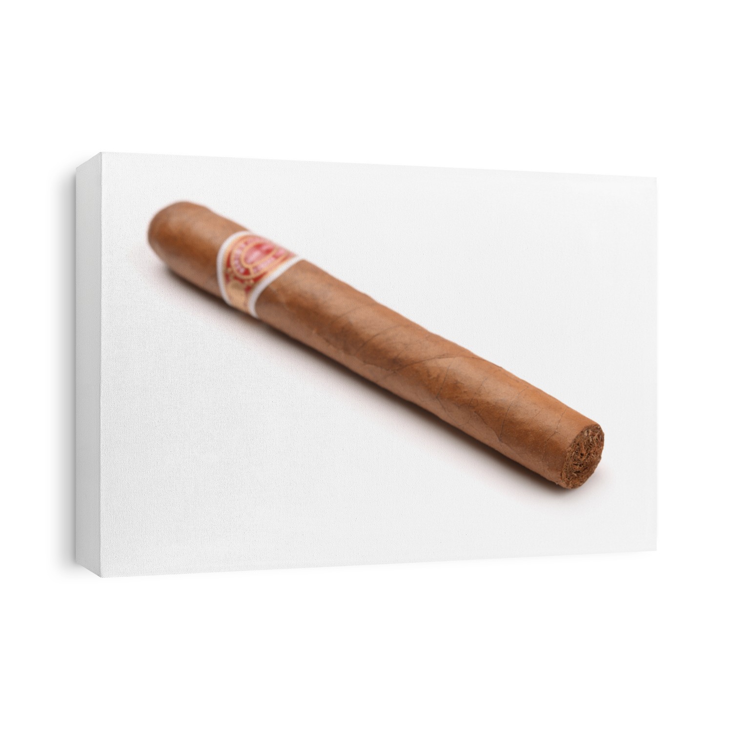 Cuban cigar isolated on white